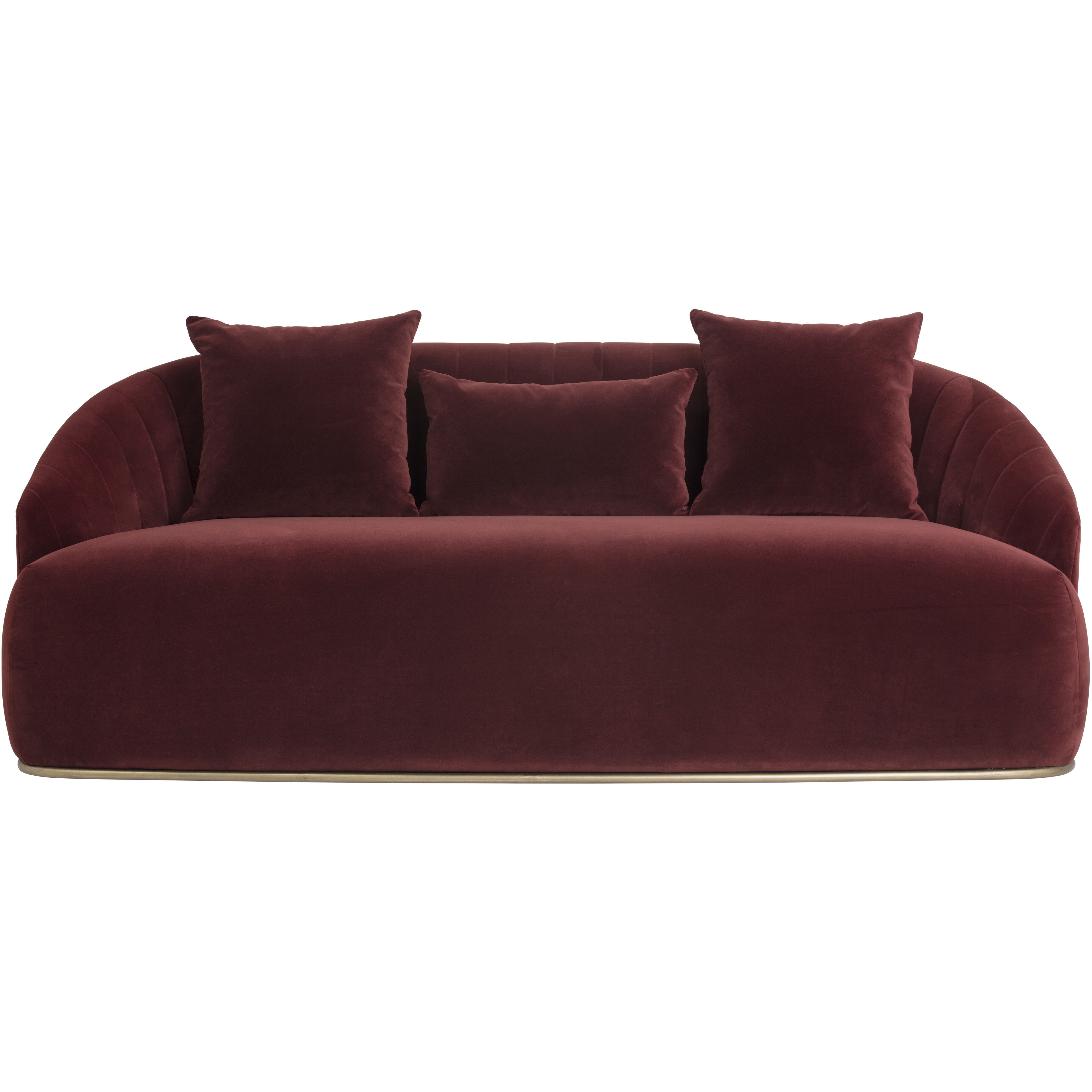 Astrid Merlot Sofa